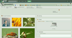 Desktop Screenshot of mateuszskibicki1.deviantart.com