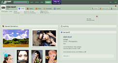 Desktop Screenshot of mimi-mosh.deviantart.com