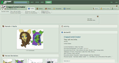 Desktop Screenshot of crappycomiccreator.deviantart.com