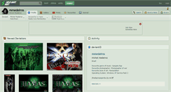 Desktop Screenshot of mmedeiros.deviantart.com