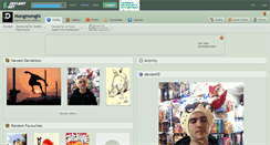 Desktop Screenshot of mongmonghi.deviantart.com