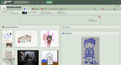 Desktop Screenshot of hitodama-dude.deviantart.com