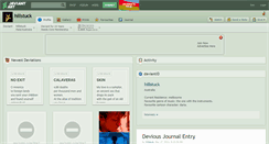 Desktop Screenshot of hillstuck.deviantart.com
