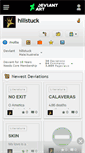 Mobile Screenshot of hillstuck.deviantart.com