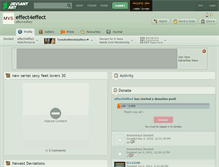 Tablet Screenshot of effect4effect.deviantart.com
