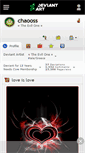 Mobile Screenshot of chaooss.deviantart.com