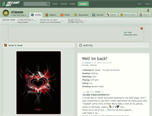 Tablet Screenshot of chaooss.deviantart.com