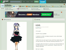 Tablet Screenshot of aniikoinu.deviantart.com