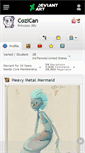 Mobile Screenshot of cozican.deviantart.com