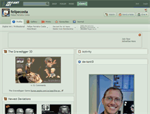 Tablet Screenshot of felipecosta.deviantart.com