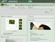 Tablet Screenshot of en-b.deviantart.com