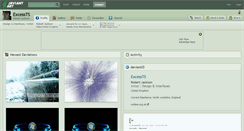 Desktop Screenshot of excessts.deviantart.com
