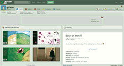 Desktop Screenshot of goriron.deviantart.com