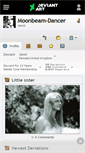 Mobile Screenshot of moonbeam-dancer.deviantart.com