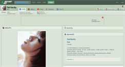 Desktop Screenshot of fairvanity.deviantart.com