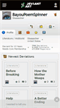 Mobile Screenshot of bayoupoemspinner.deviantart.com