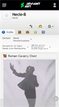 Mobile Screenshot of necie-b.deviantart.com
