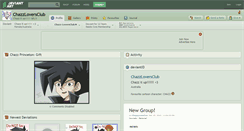 Desktop Screenshot of chazzloversclub.deviantart.com