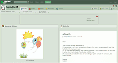 Desktop Screenshot of happyblue88.deviantart.com