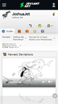 Mobile Screenshot of joshuajet.deviantart.com