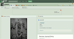 Desktop Screenshot of creamari.deviantart.com