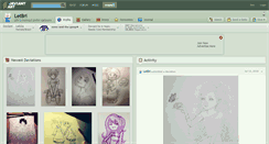 Desktop Screenshot of letbri.deviantart.com
