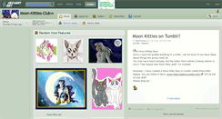 Desktop Screenshot of moon-kitties-club.deviantart.com