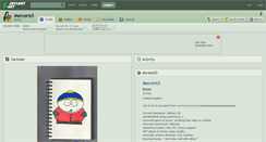 Desktop Screenshot of mercer65.deviantart.com