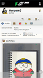 Mobile Screenshot of mercer65.deviantart.com