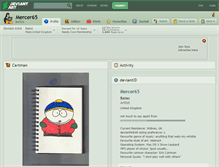 Tablet Screenshot of mercer65.deviantart.com