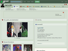 Tablet Screenshot of gall-4185.deviantart.com