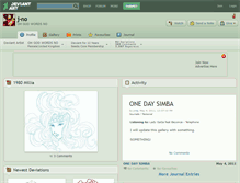 Tablet Screenshot of j-no.deviantart.com