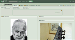 Desktop Screenshot of cosmogenesis.deviantart.com