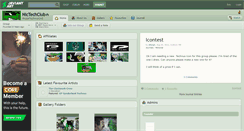 Desktop Screenshot of nictechclub.deviantart.com