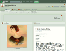 Tablet Screenshot of mochimochi1896.deviantart.com