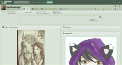 Desktop Screenshot of darkrose8ngel.deviantart.com
