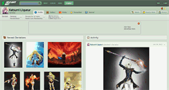 Desktop Screenshot of katsumi-liqueur.deviantart.com