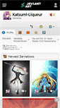 Mobile Screenshot of katsumi-liqueur.deviantart.com
