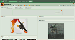 Desktop Screenshot of grimwrecker.deviantart.com