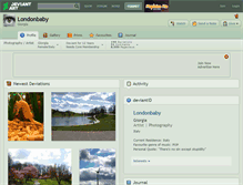 Tablet Screenshot of londonbaby.deviantart.com