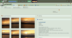 Desktop Screenshot of lostfaith2887.deviantart.com
