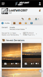 Mobile Screenshot of lostfaith2887.deviantart.com