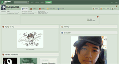 Desktop Screenshot of livingsoul928.deviantart.com
