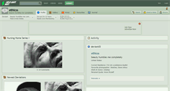 Desktop Screenshot of ethicss.deviantart.com