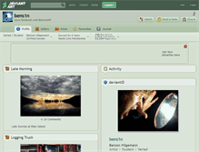 Tablet Screenshot of bens1n.deviantart.com