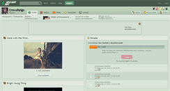 Desktop Screenshot of crowsreign.deviantart.com