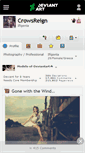 Mobile Screenshot of crowsreign.deviantart.com