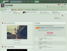 Tablet Screenshot of crowsreign.deviantart.com