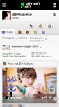 Mobile Screenshot of denkakeke.deviantart.com