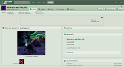 Desktop Screenshot of nina-and-ash-fanclub.deviantart.com